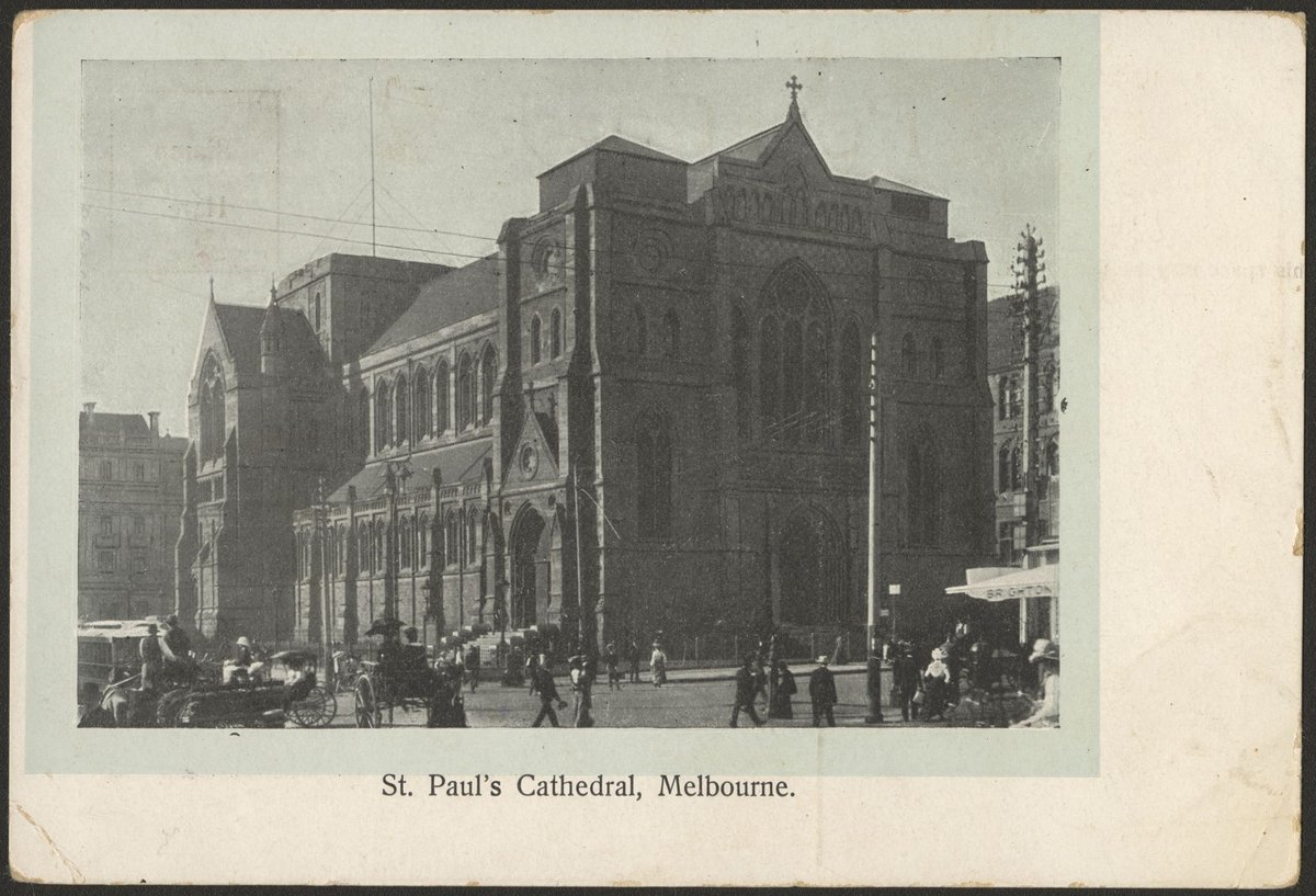 St. Paul's Cathedral, Melbourne, Melbourne City (1904?)