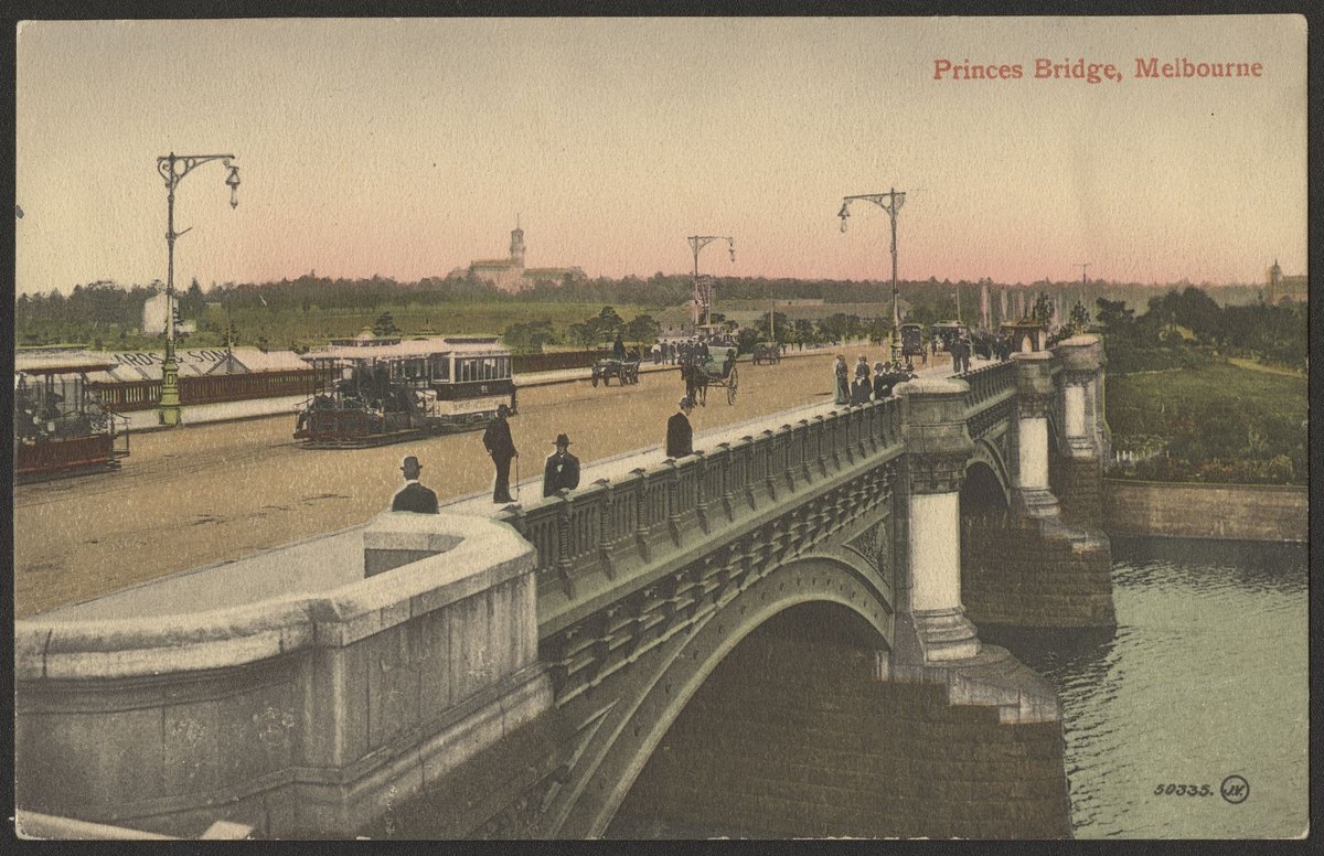 Princes Bridge, Melbourne, Melbourne City (1900–99)