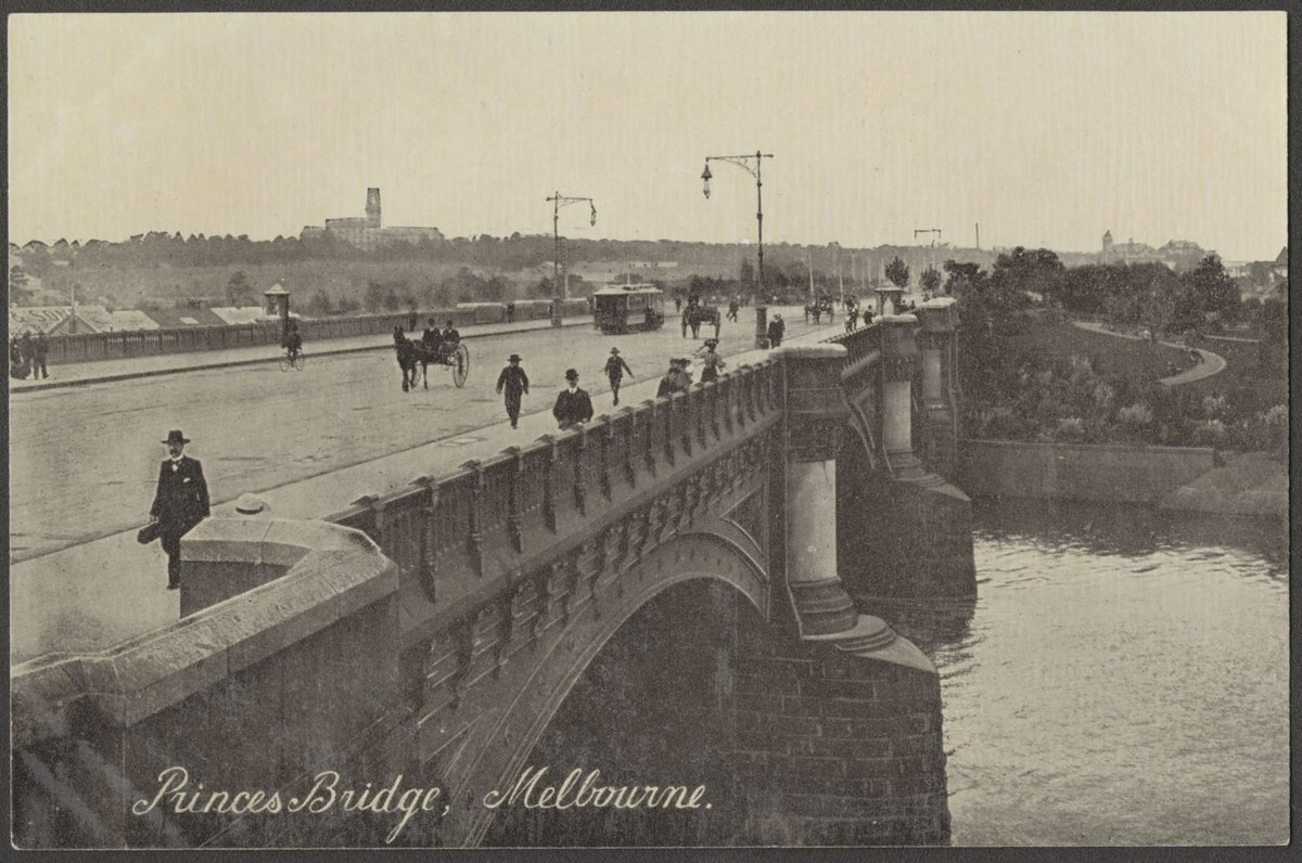 Princes Bridge, Melbourne, Melbourne City (1900–99)