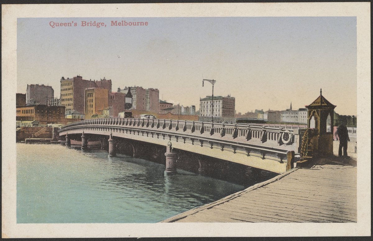 Queen's Bridge, Melbourne, Melbourne City (1900–99)