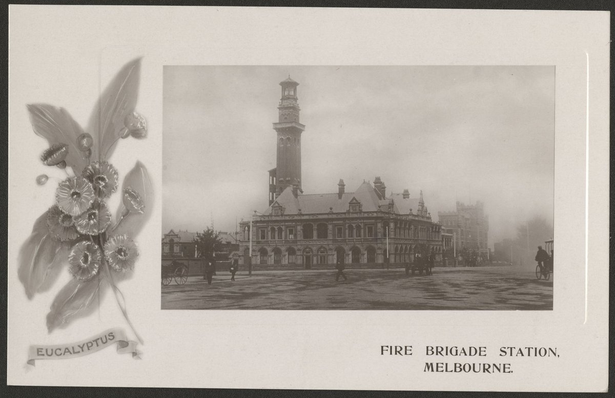 FIRE BRIGADE STATION, MELBOURNE (c. 1930)