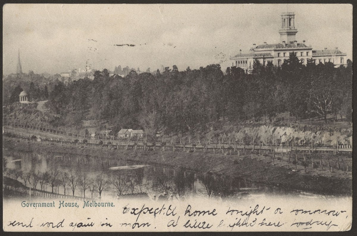 Government House, Melbourne, Melbourne City (c. 1904)