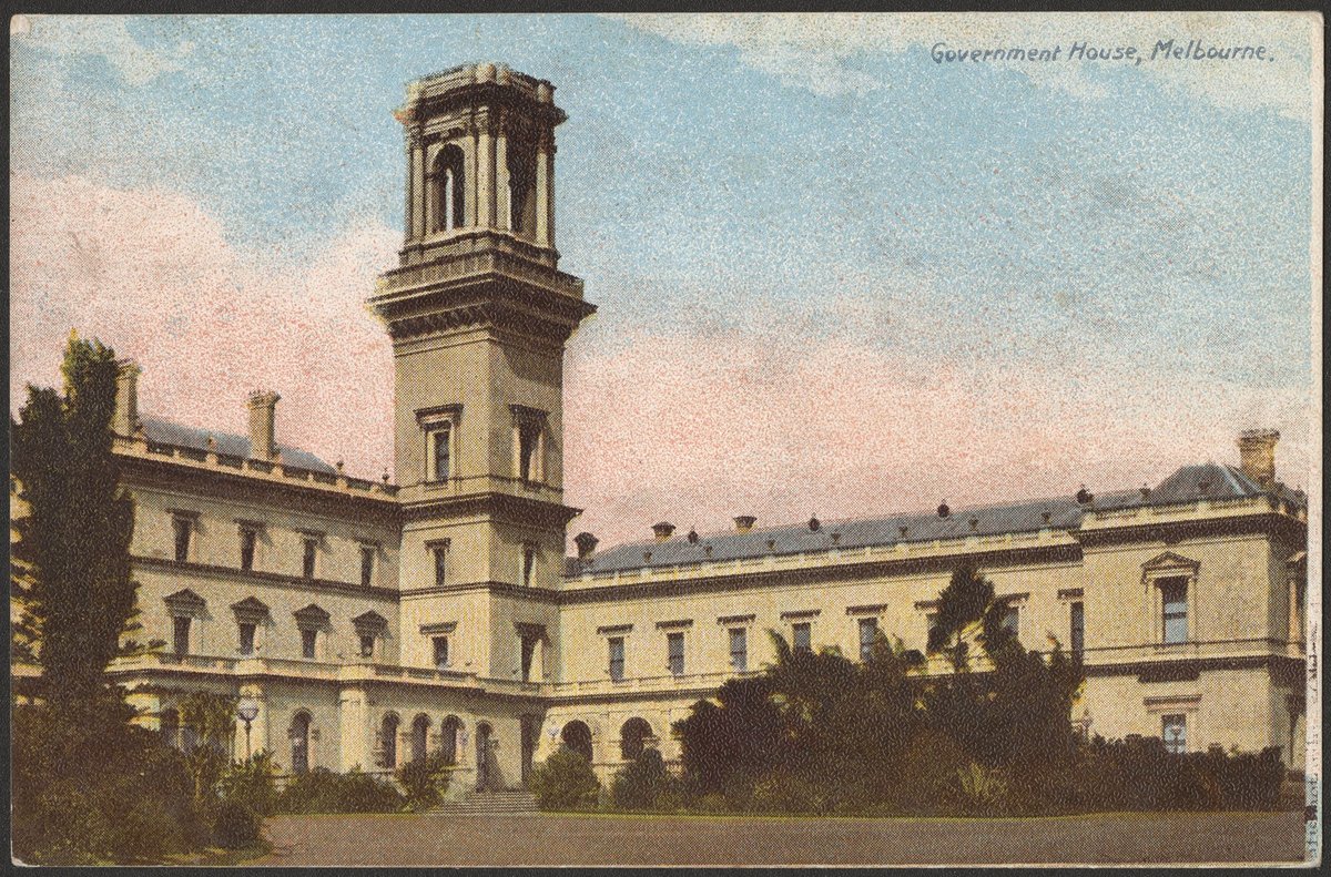 Government House, Melbourne, Melbourne City (c. 1905)