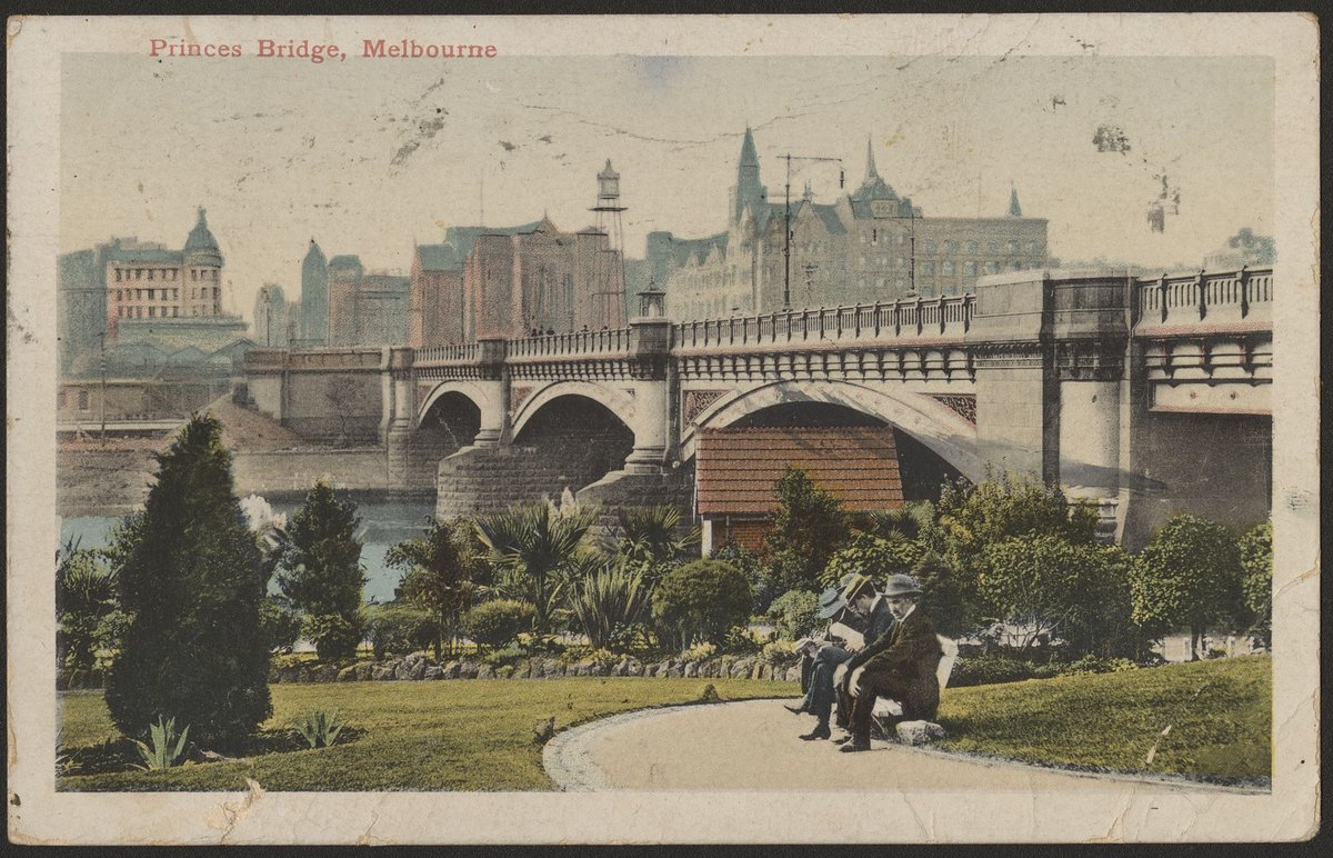 Princes Bridge, Melbourne, Melbourne City (1900–99)