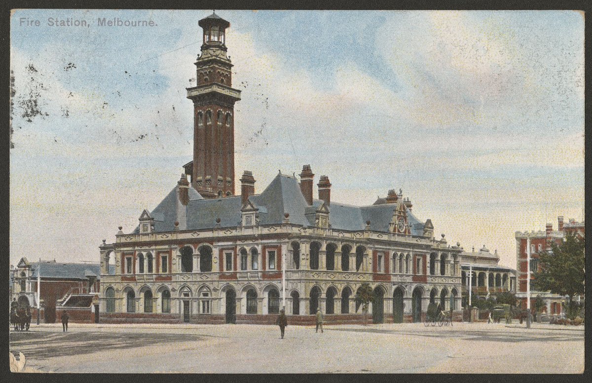 Fire Station, Melbourne (1909?)