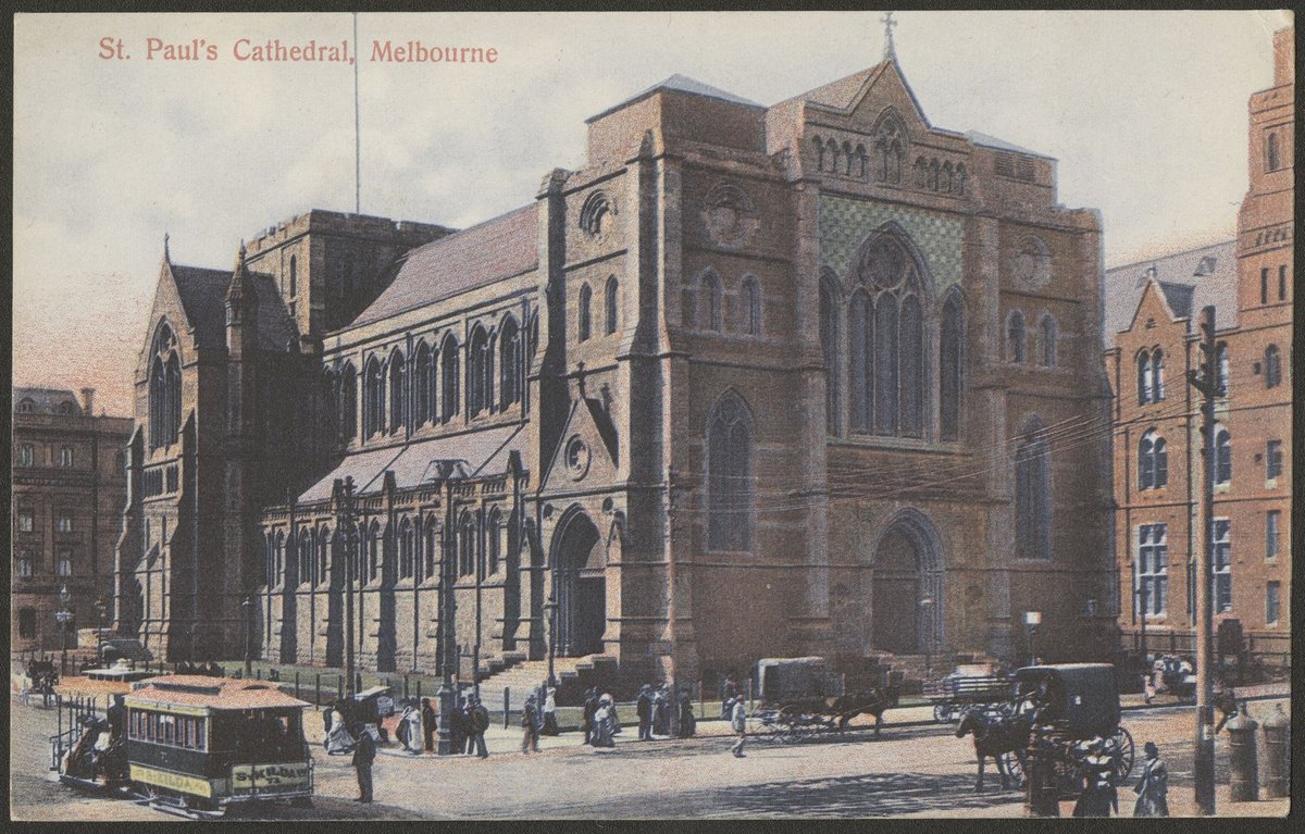 St. Paul's Cathedral, Melbourne, Melbourne City (1906?)