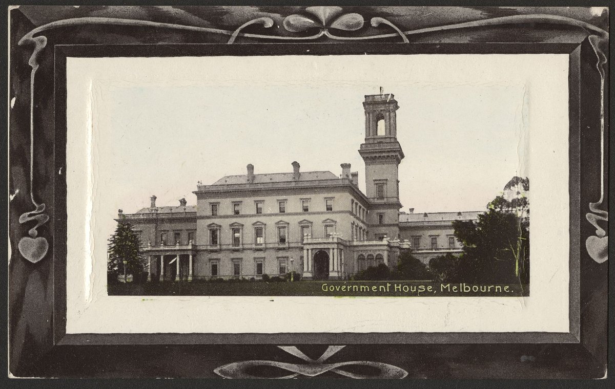 Government House, Melbourne [Vic.], Melbourne City (1909?)