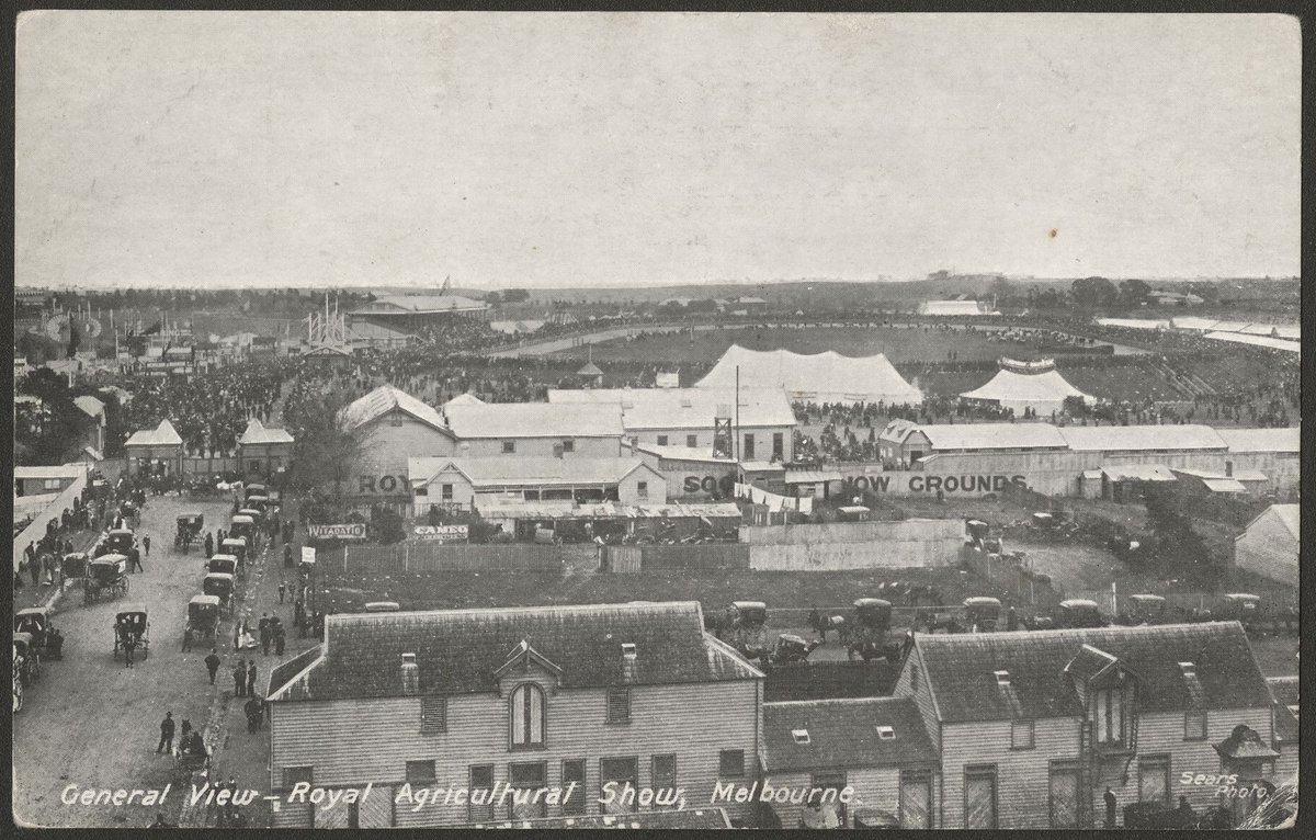 General View - Royal Agricultural Show, Melbourne (c. 1908)