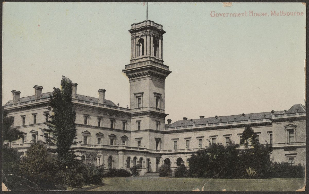 Government House, Melbourne, Melbourne City (1909?)