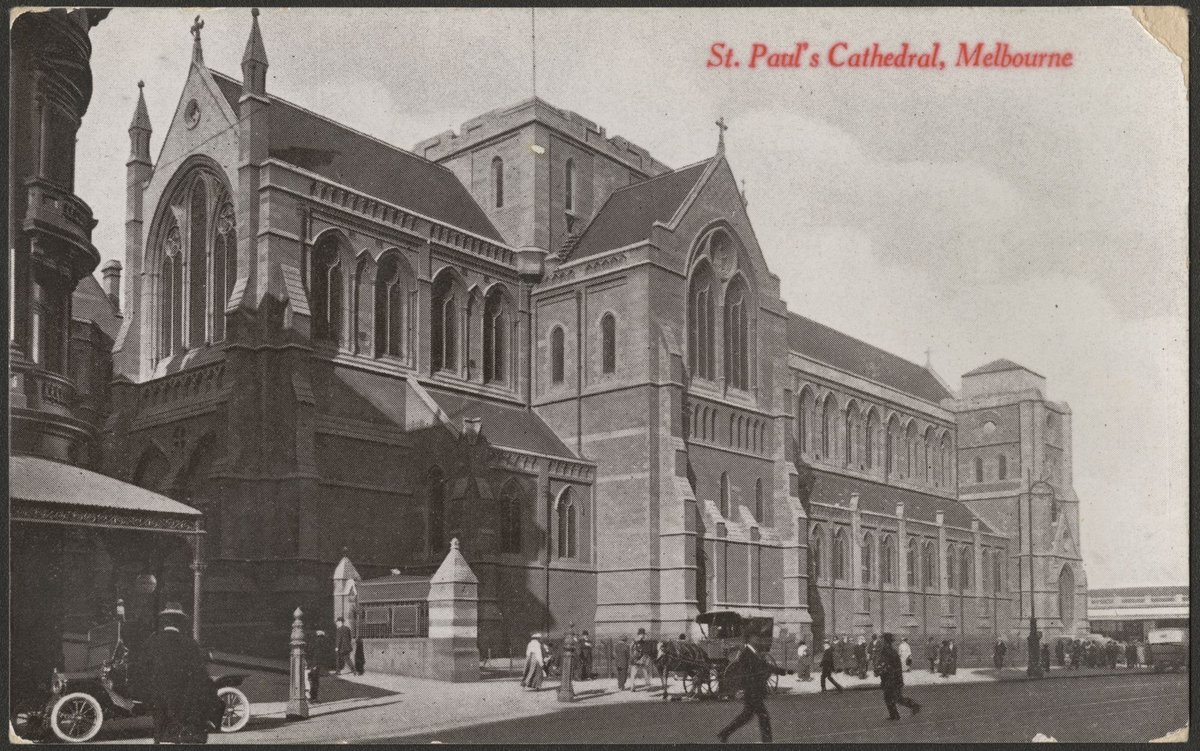 St. Paul's Cathedral, Melbourne, Melbourne City (1904?)