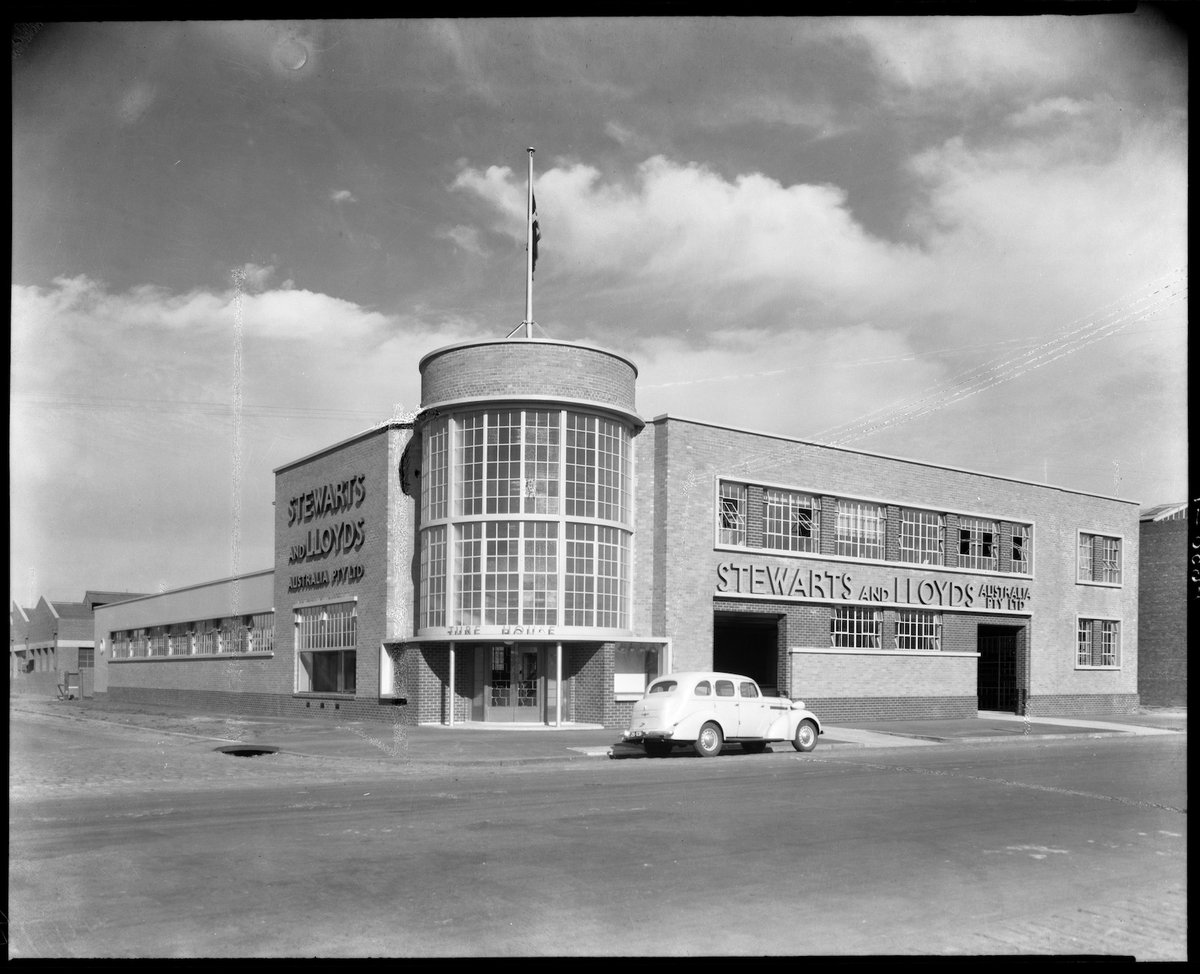 Stewarts and Lloyds Pty Ltd, 157-165 City Road, South Melbourne (1940)
