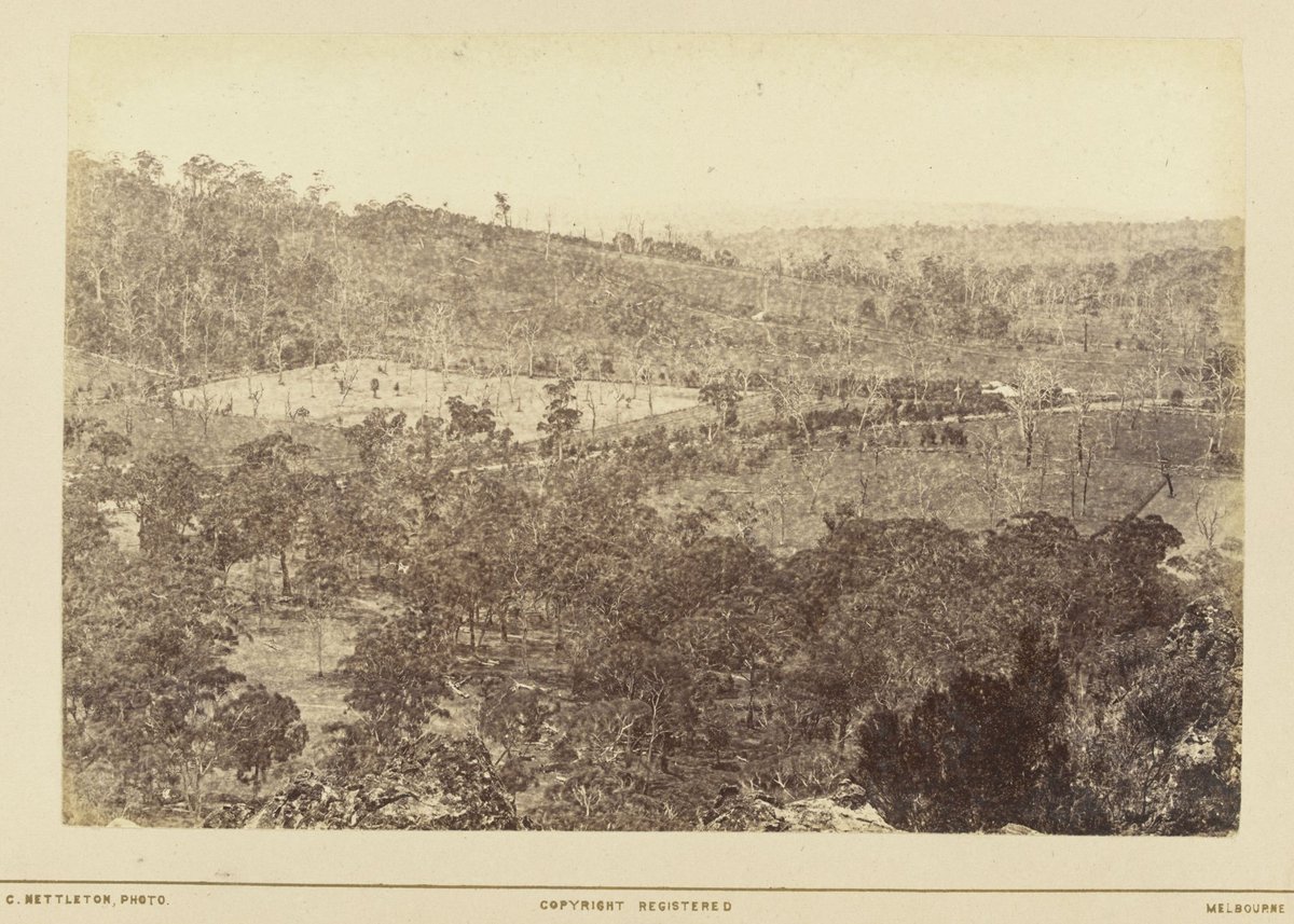 Hesket from Hanging Rock, 60 Miles N. from Melbourne (1870–80)