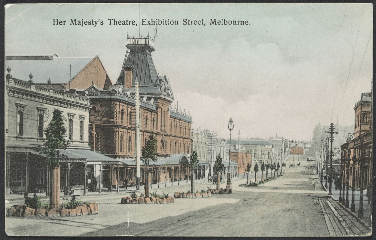 Her Majesty's Theatre Exhibition Street, Melbourne, Melbourne City (1909?)