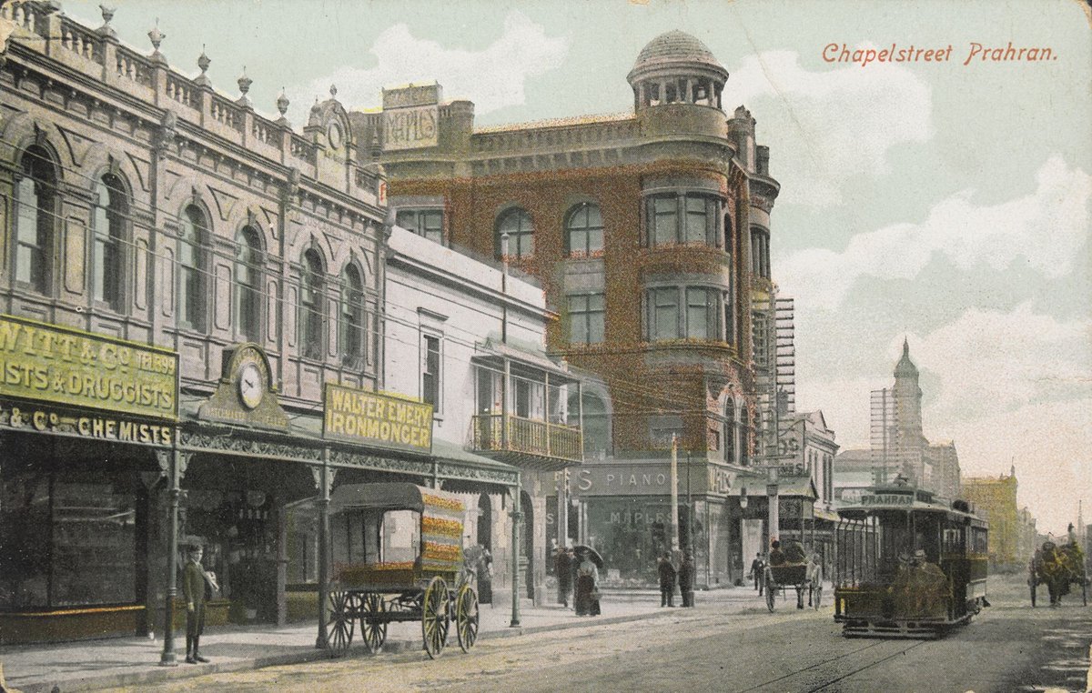 Chapelstreet Chapel Street Prahran (1908?)
