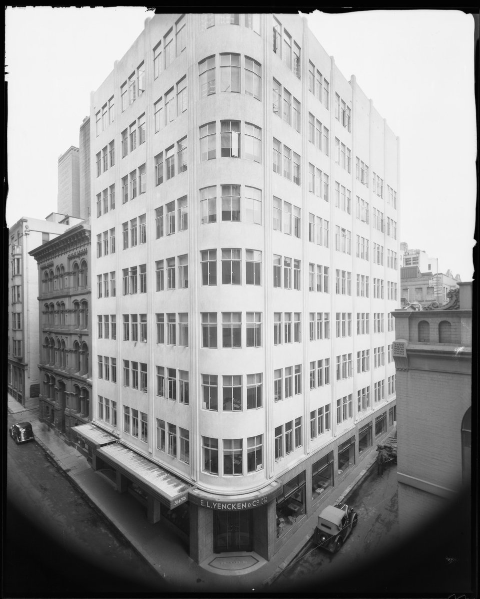 E.L. Yencken and Co., 384-396 Little Collins Street, Melbourne, corner of McKillop Street, Melbourne City (1940)