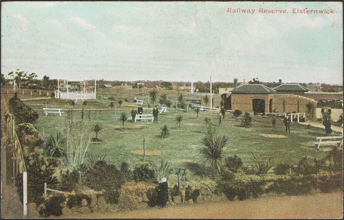 Railway Reserve, Elsternwick (1910?)