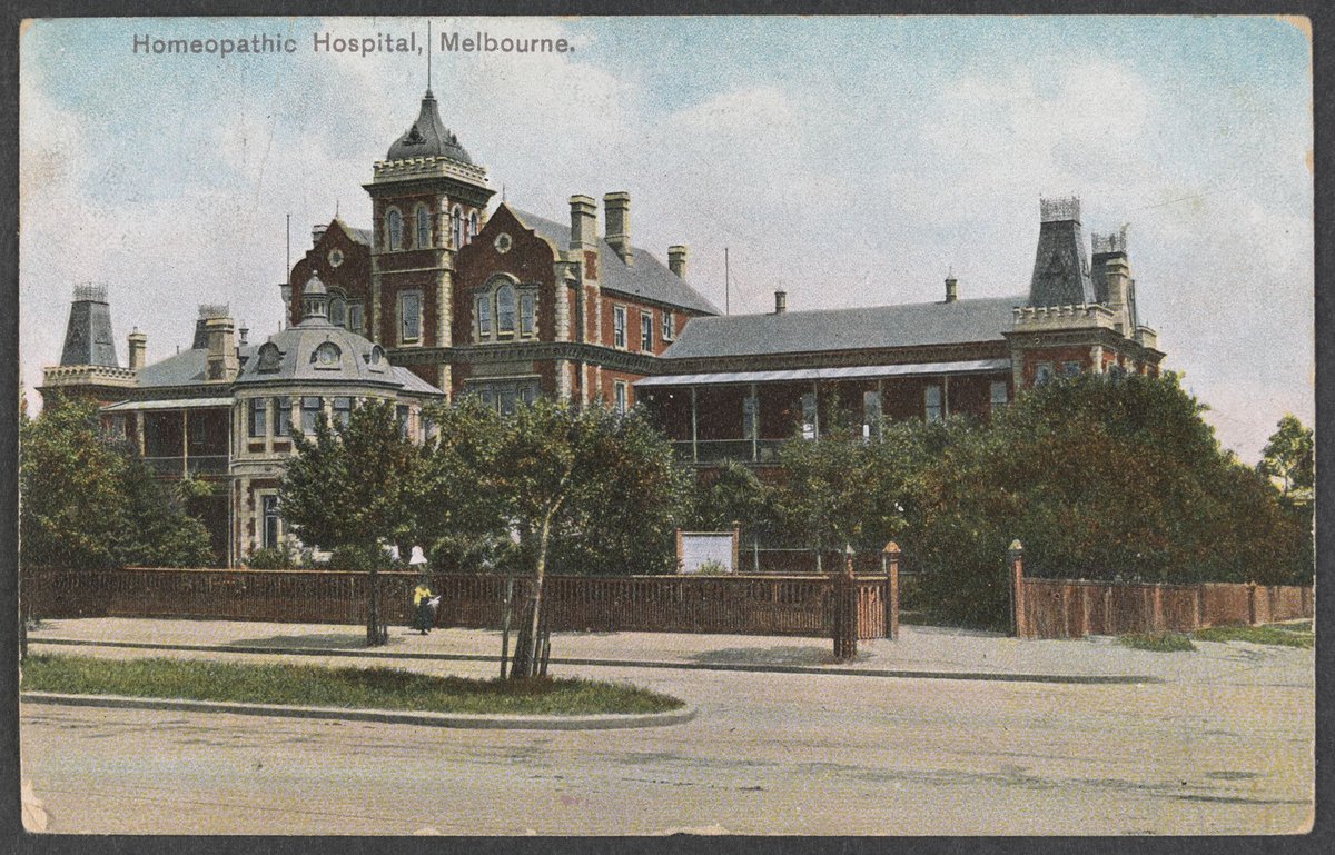 Homeopathic Hospital, Melbourne (1906?)