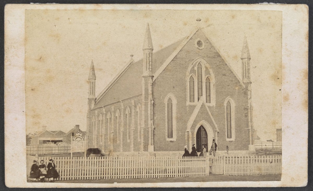 Primitive Methodist Church, Lygon & Queensberry Streets, Melbourne (1865?)