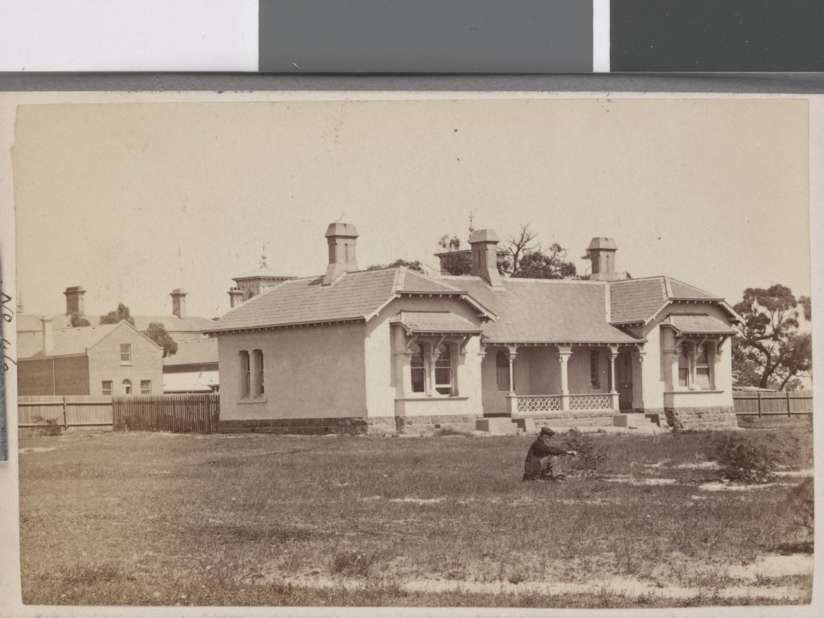 Malowie Alms Houses, Punt Road South Yarra (1870)