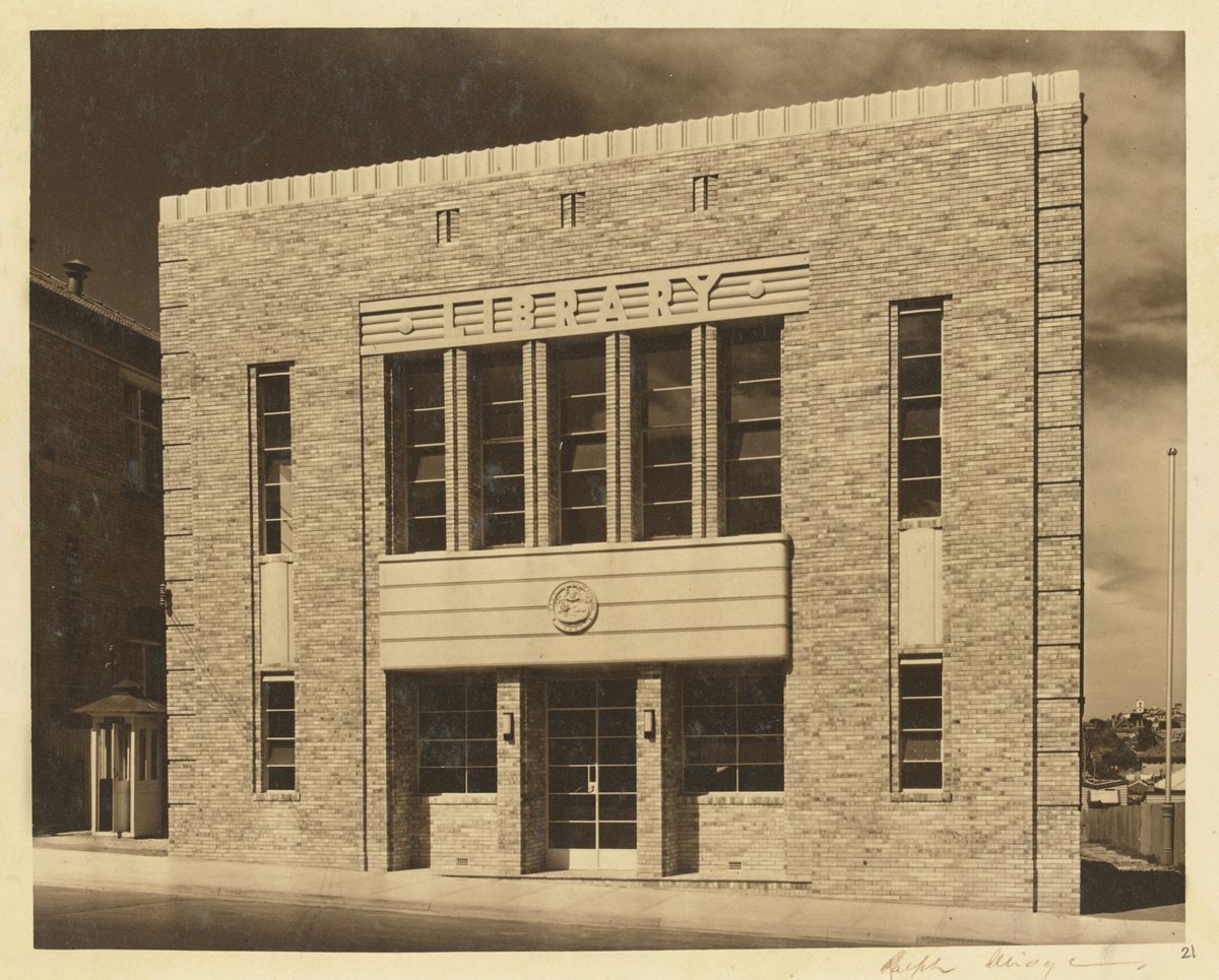 Public Library, Hawthorn, Melbourne City (1934–51)