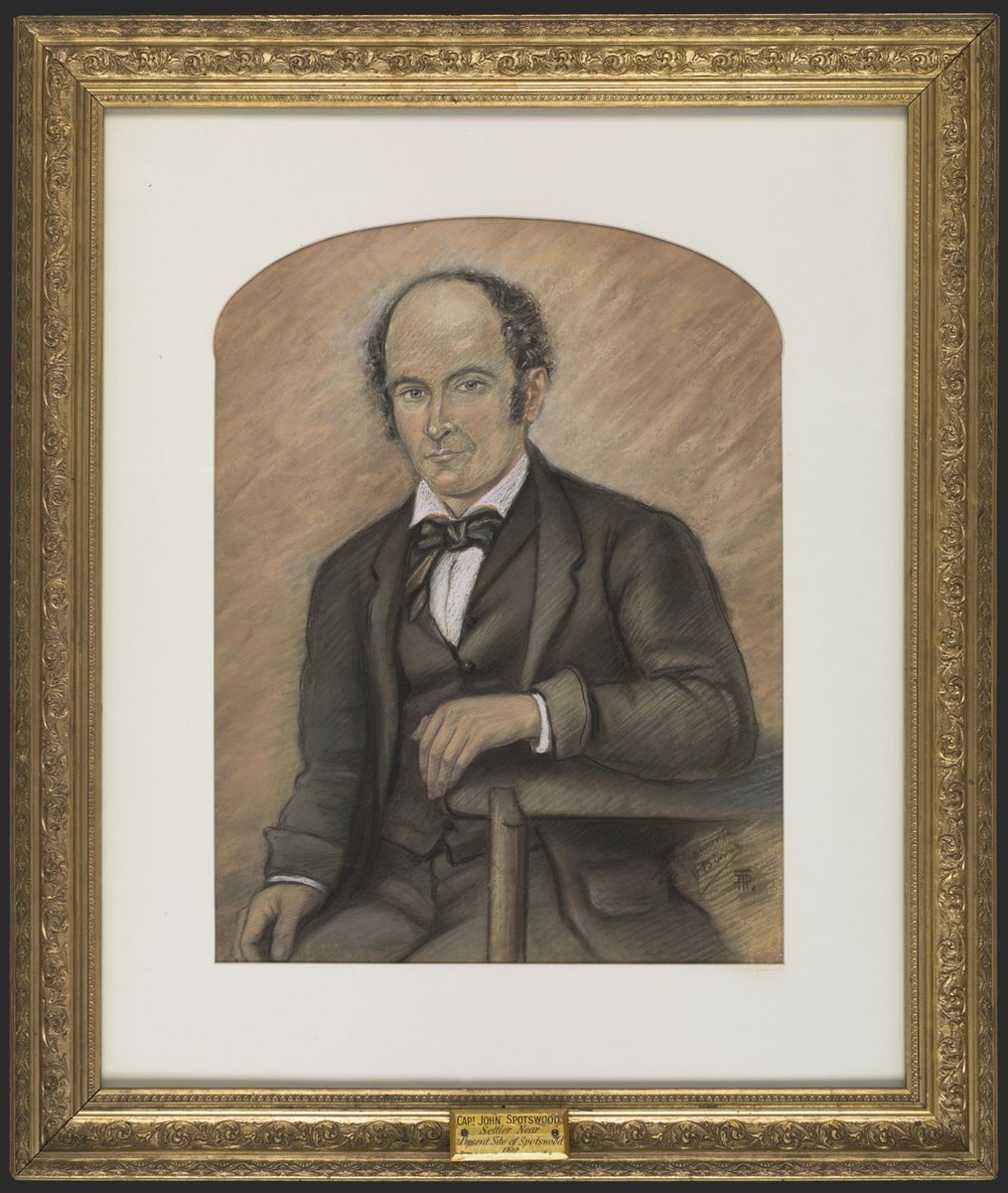 Captain John Spotswood Settler near present site of Spotswood, 1839 (1839?)