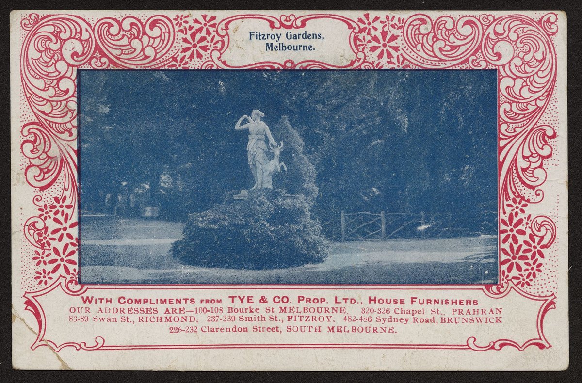 Fitzroy Gardens, Melbourne, East Melbourne (c. 1907)