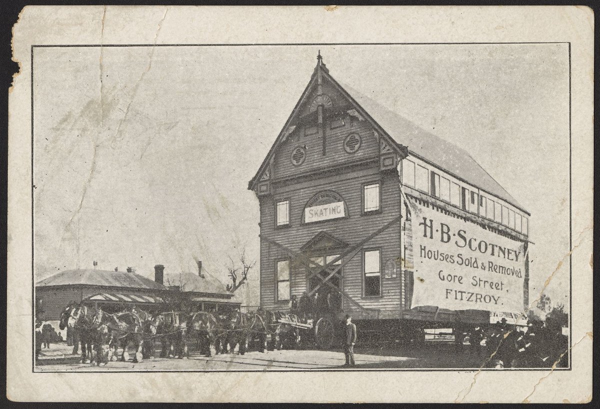 H. B. Scotney Houses Sold & Removed Gore Street, FITZROY (c. 1907)