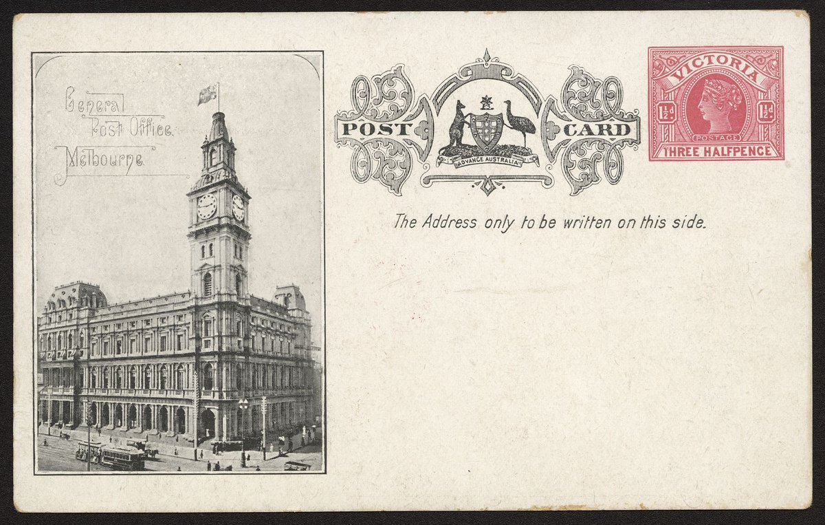 General Post Office Melbourne, Melbourne City (1908)