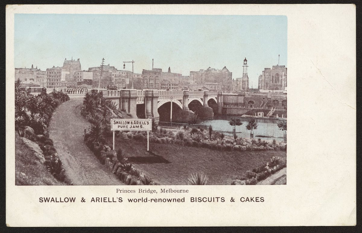 Princes Bridge, Melbourne, Melbourne City (c. 1903)