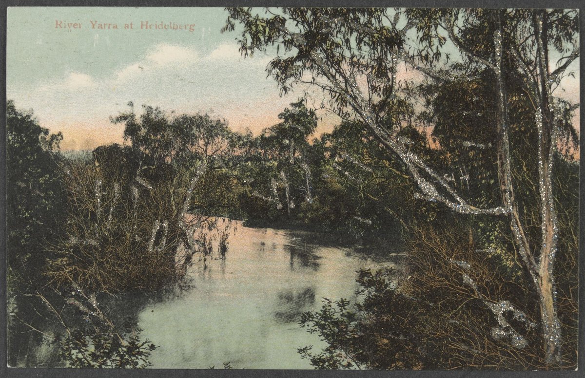 River Yarra at Heidelberg (c. 1906)