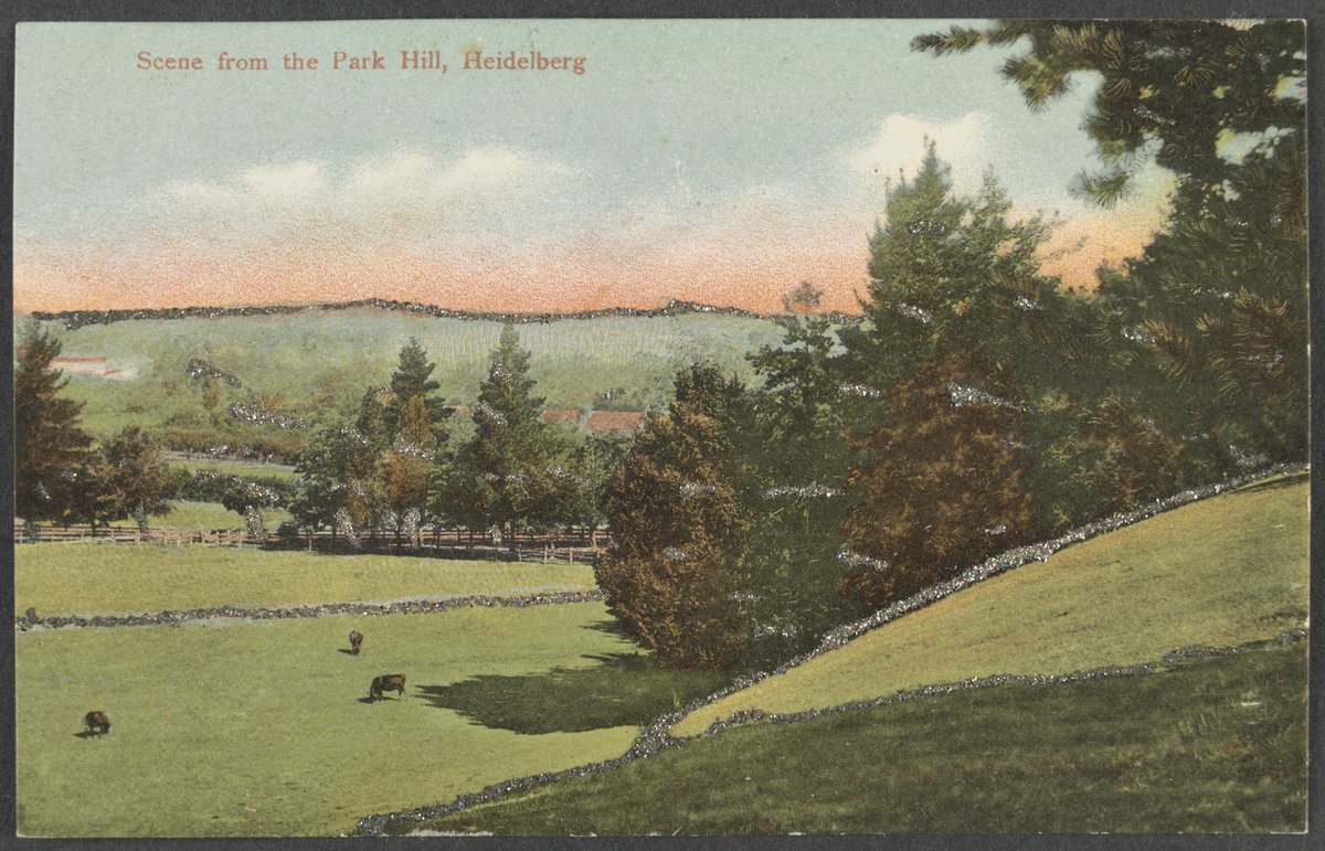 Scene from the Park Hill, Heidelberg (1906?)
