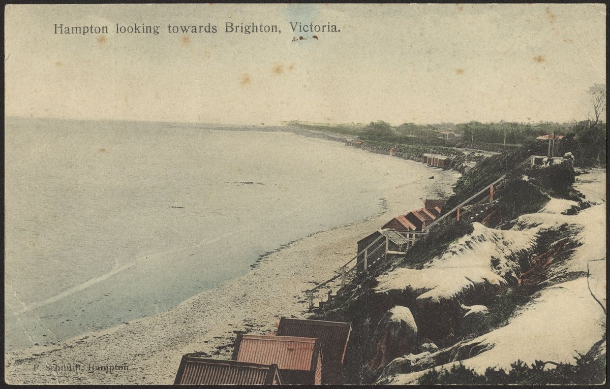 Hampton looking towards Brighton, Victoria (c. 1910)