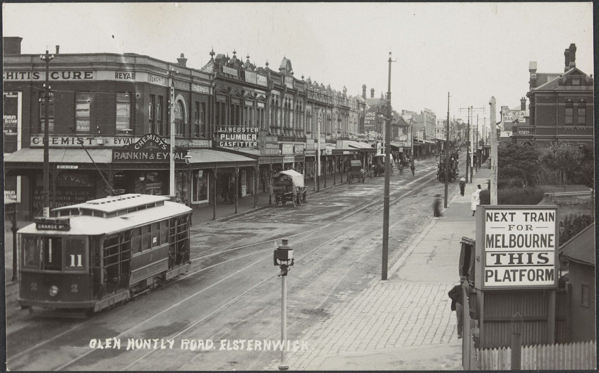 GLEN HUNTLY ROAD, ELSTERNWICK (1900–30)