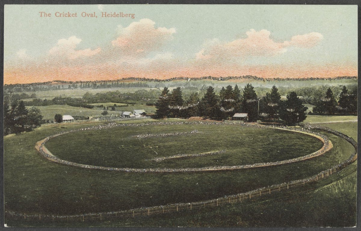 The Cricket Oval, Heidelberg (c. 1906)