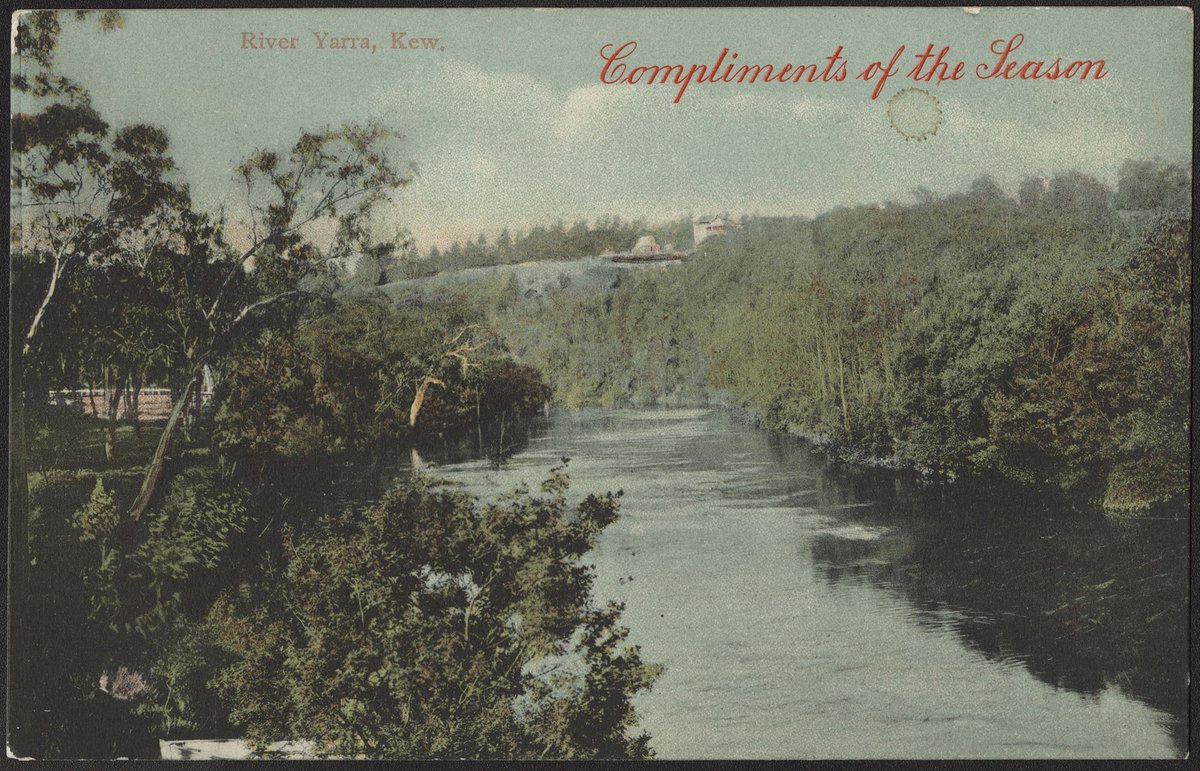 River Yarra, Kew (1906?)