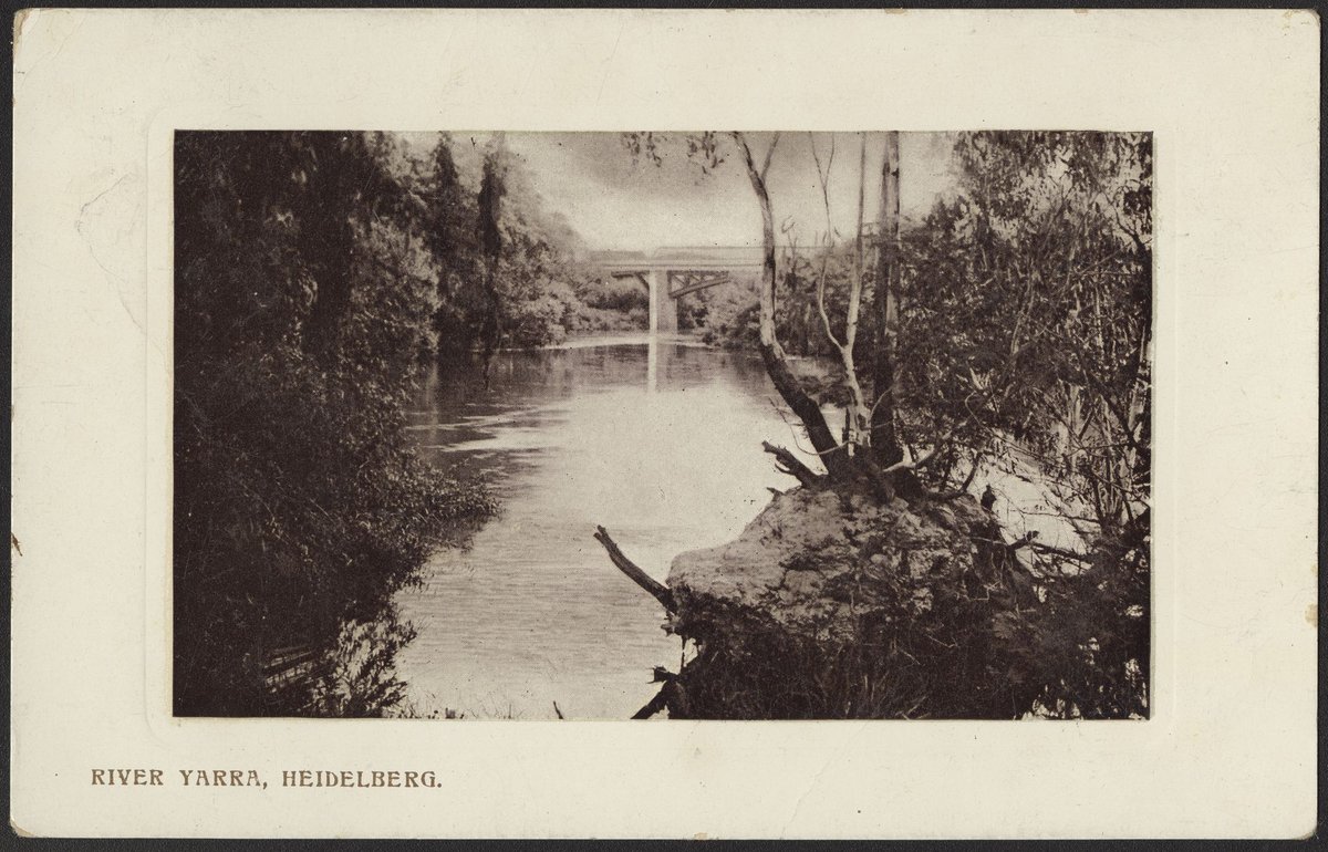 RIVER YARRA, HEIDELBERG (c. 1909)