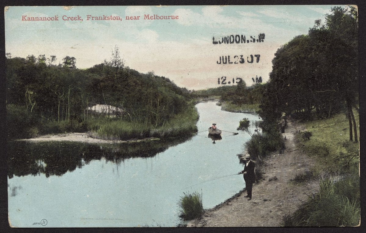 Kannanook Creek, Frankston, near Melbourne (c. 1907)