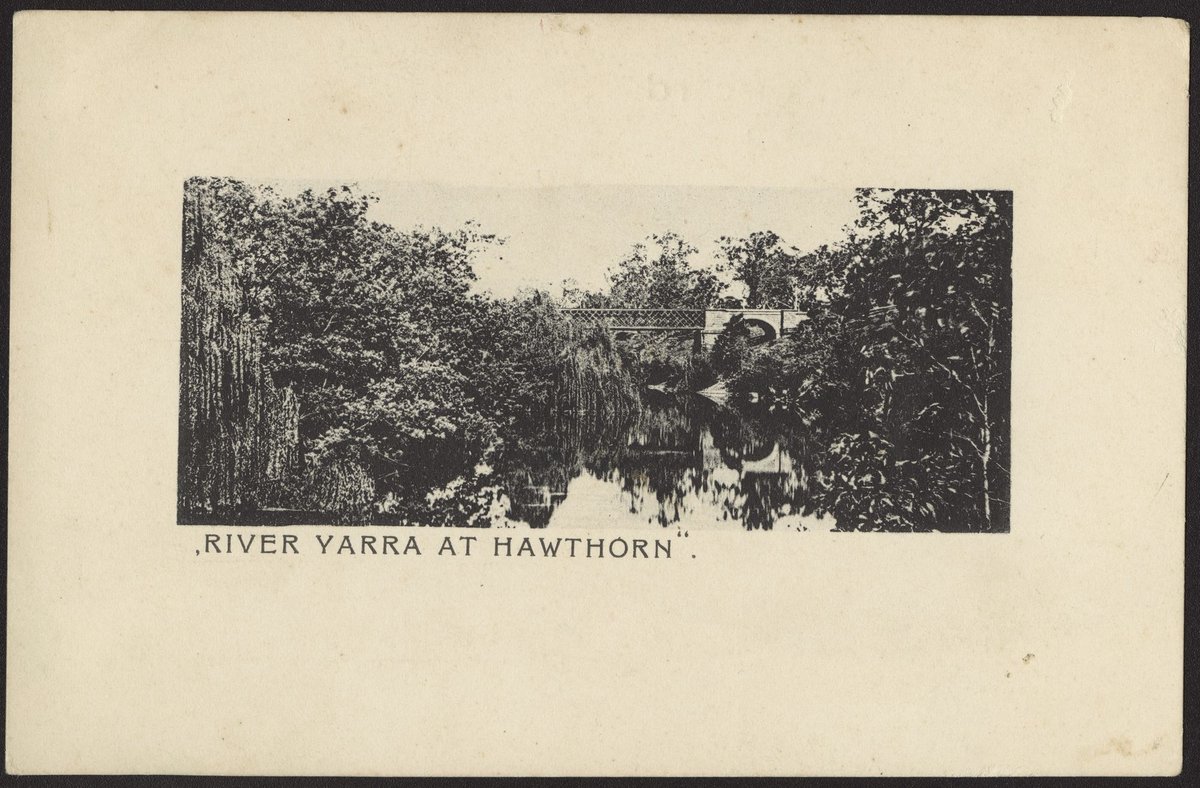 RIVER YARRA AT HAWTHORN (1904?)