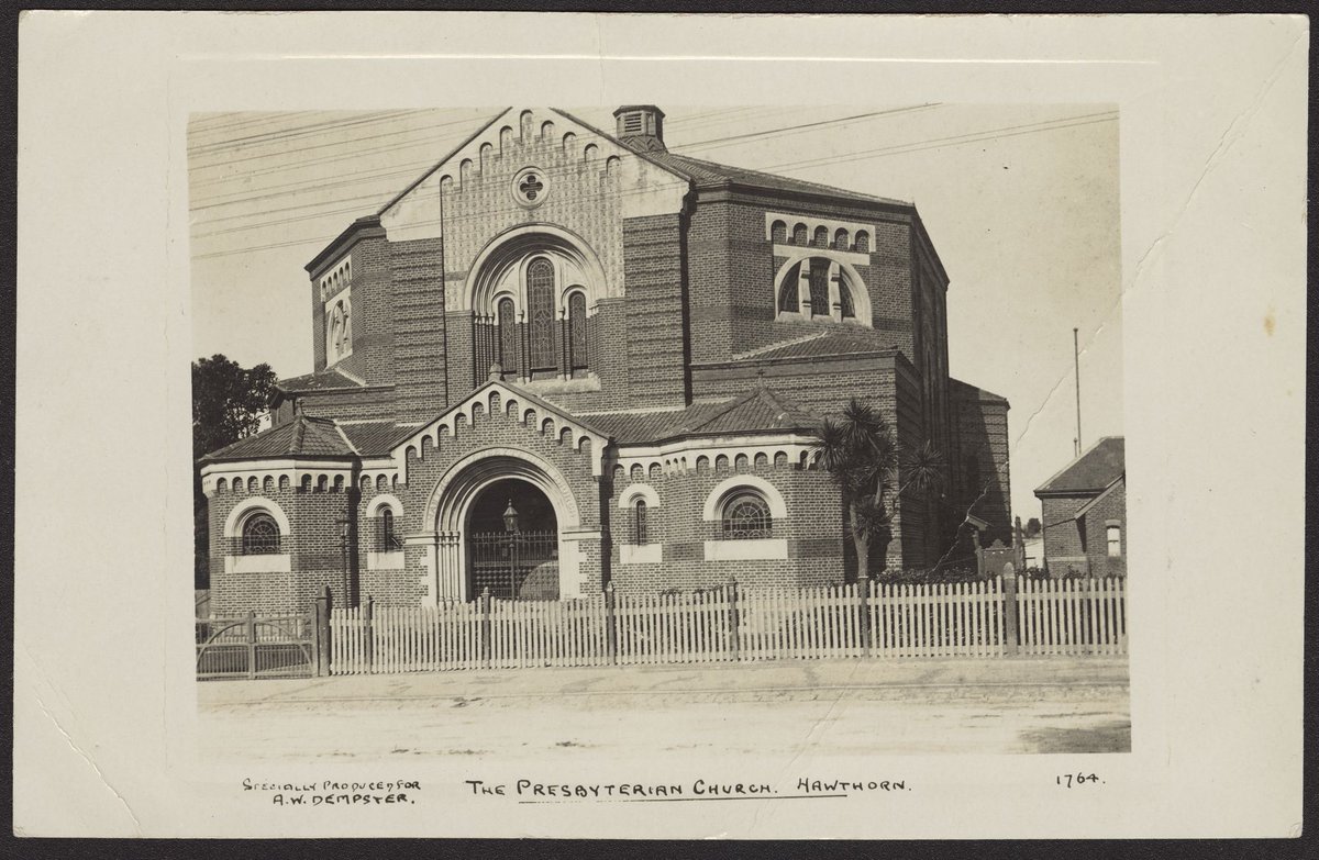 The Presbyterian Church. Hawthorn (1907?)