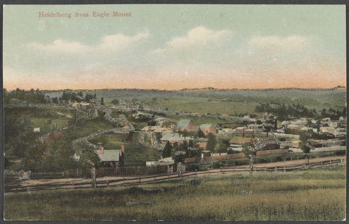 Heidelberg from Eagle Mount (c. 1906)