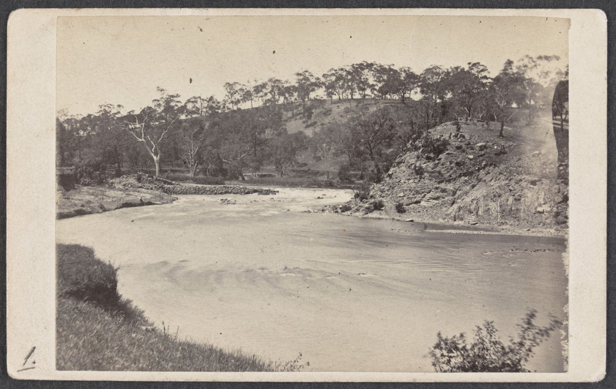 [Dight's Falls on the Yarra River] (1869)