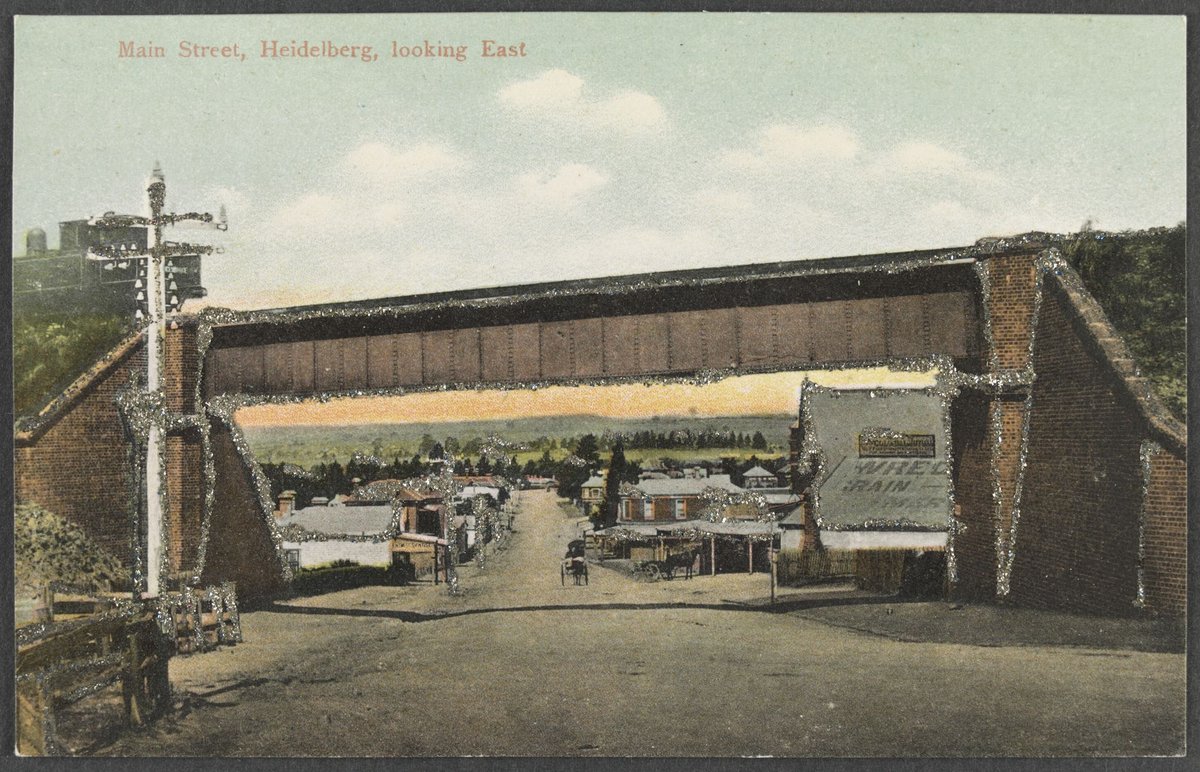 Main Street, Heidelberg, looking East (c. 1906)