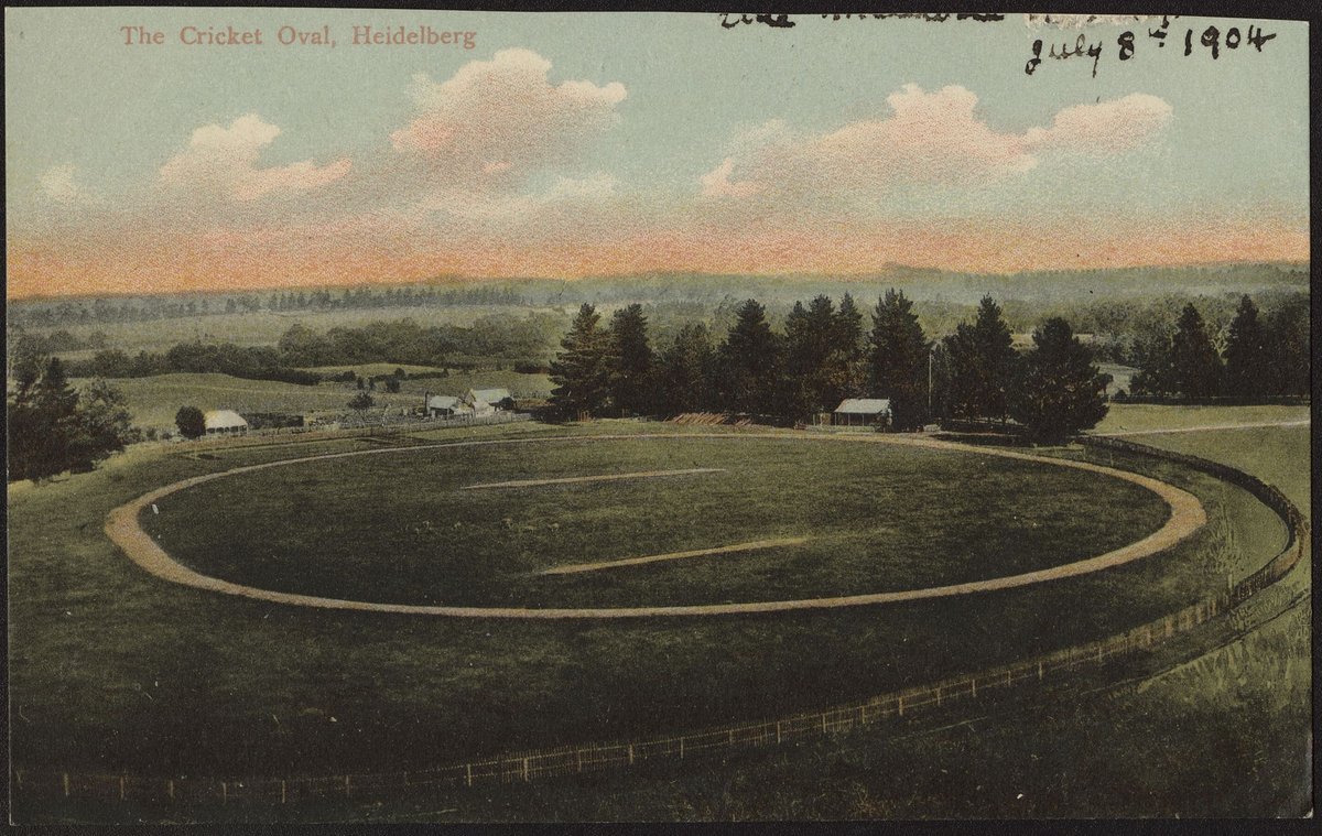 The Cricket Oval, Heidelberg (c. 1904)