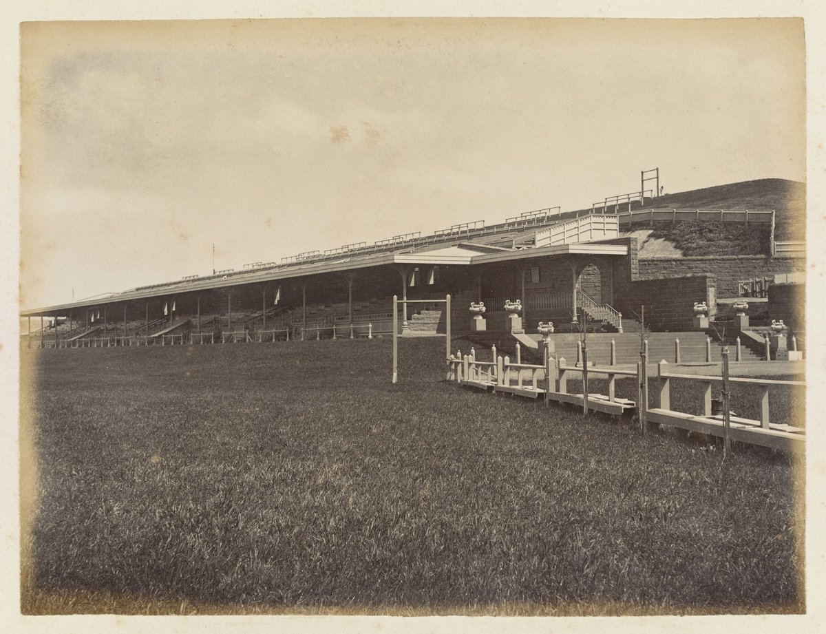 Grand Stand, Flemington Race Course (c. 1883)