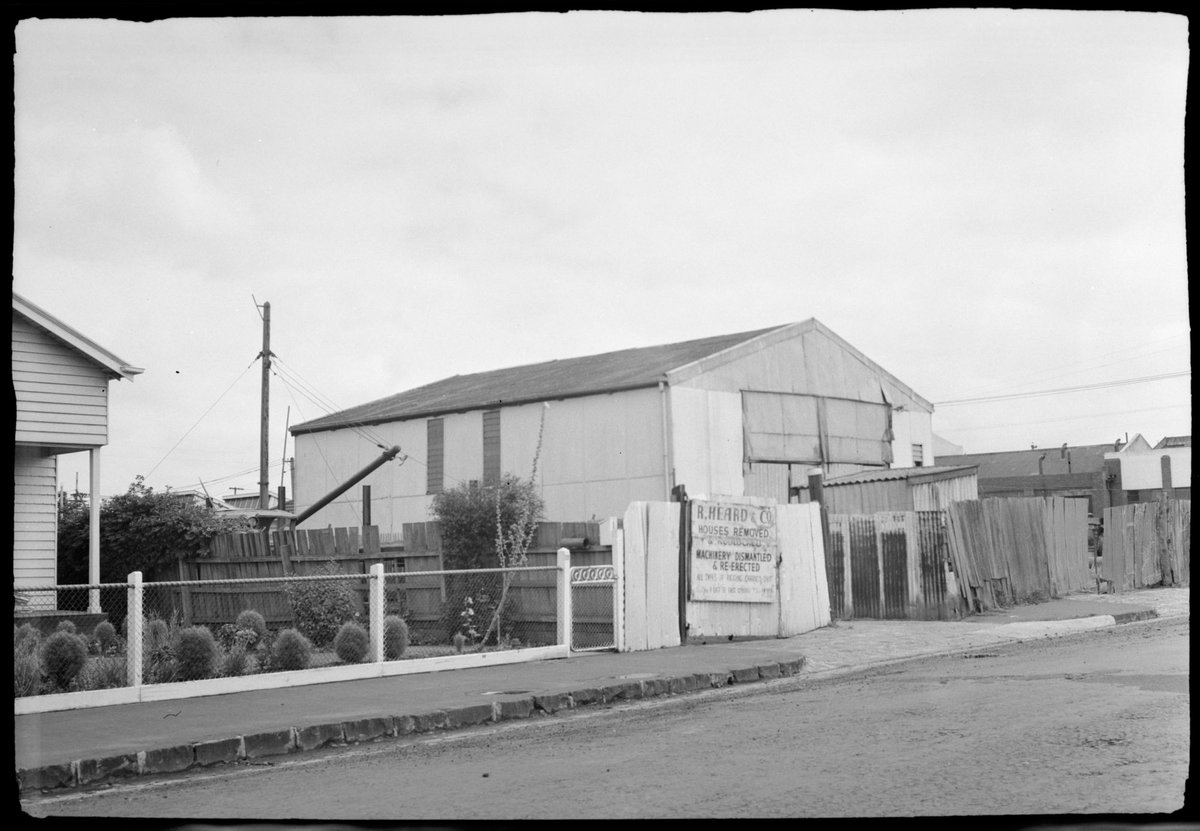 View looking west along Sturrock Street and Moreland Road, East Coburg (1945–55)