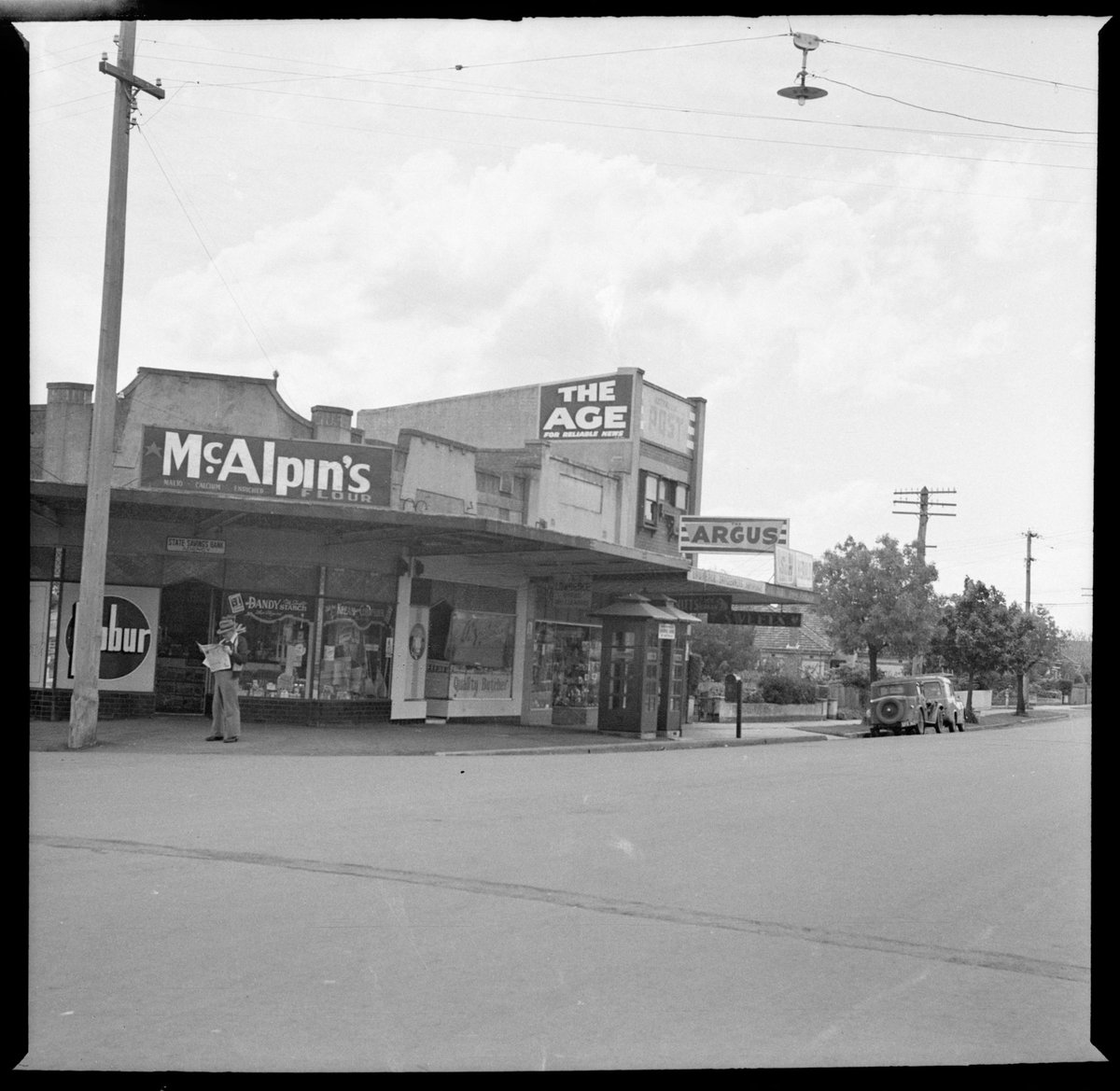 Northwest corner of Bambra road and Filbert Street, South Caulfield, Caulfield South (1945–50)
