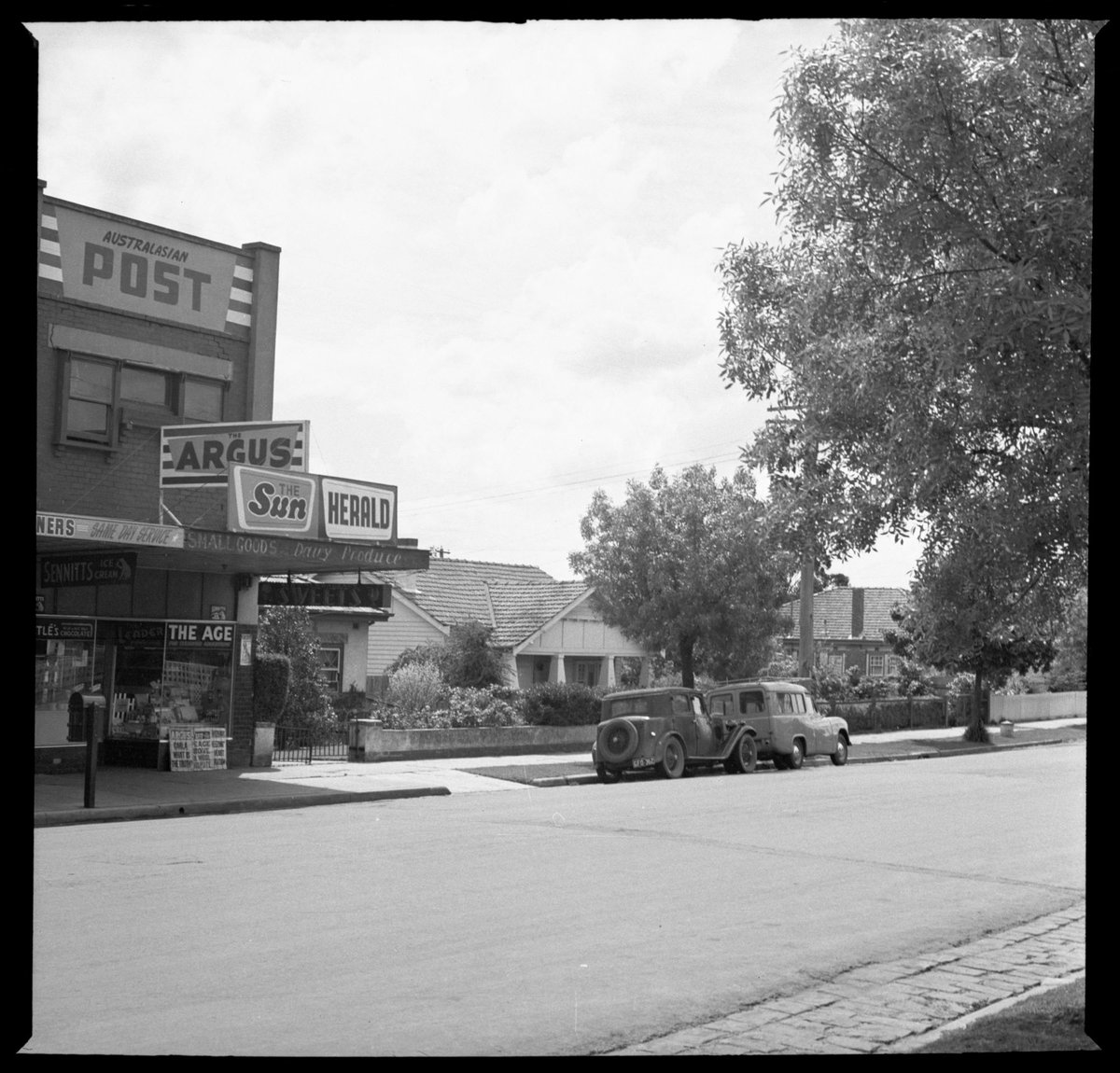 West side of Bambra Road, South Caulfield, Caulfield South (1945–50)