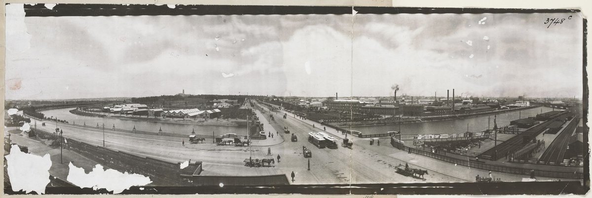 South Melbourne from St. Kilda Road and Batman Avenue, Melbourne City (1903?)
