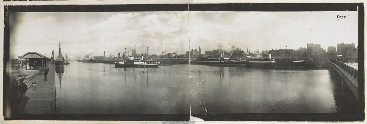 Turning Basin, Yarra River, Melbourne (1905)