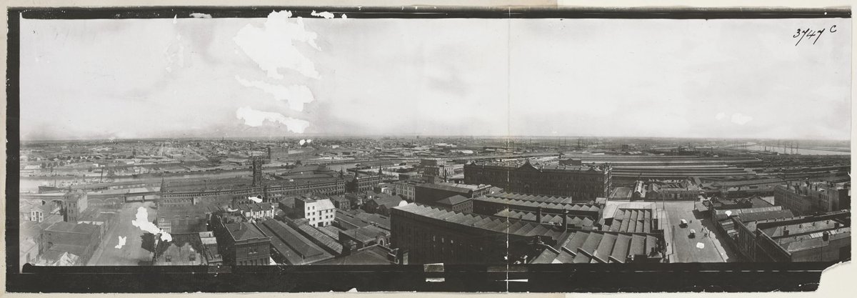 Port Melbourne, from King and Flinders Streets (1903?)